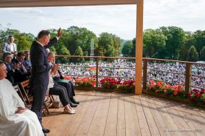[VIDEO] Dożynki Jasnogórskie z udziałem Prezydenta