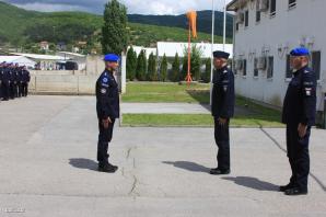 Odznaka dla policjantów biorących udział w misji EULEX w Kosowie