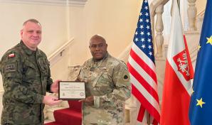 Delegacja Ośrodka Reprezentacyjnego WOT z wizytą w Chicago