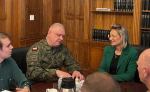 Delegacja Ośrodka Reprezentacyjnego WOT z wizytą w Chicago