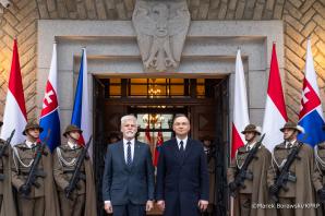 [VIDEO] Wisła. Spotkanie Prezydentów Państw Grupy Wyszehradzkiej