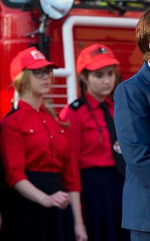 Premier Beata Szydło do strażaków: Dziękujemy za to, że zawsze można na was liczyć