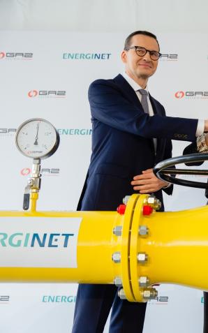 [VIDEO] Premier Mateusz Morawiecki podczas otwarcia Baltic Pipe: dziś rozpoczynamy epokę suwerenności energetycznej