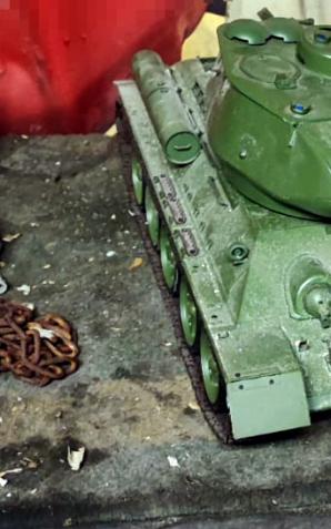 Mińsk Mazowiecki-policjanci odzyskali ukradziony czołg