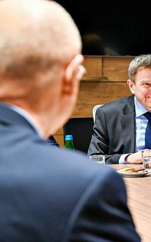 Minister Paulina Hennig-Kloska na spotkaniu z ambasadorem Danii w Polsce