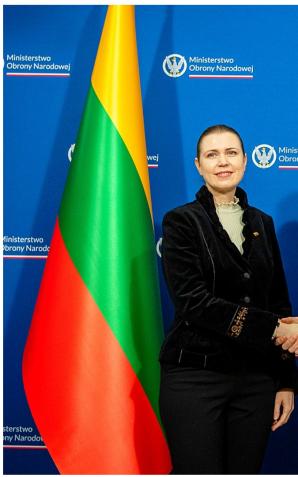 [VIDEO] Ministrowie obrony Polski i Litwy o ścisłej współpracy w ramach Tarczy Wschód i Bałtyckiej Linii Obrony
