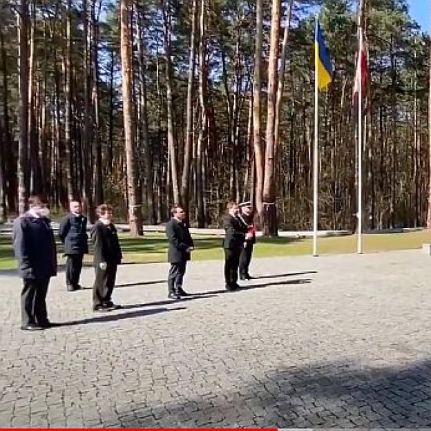 [VIDEO] Przesłanie Prezydenta RP i obchody 80. rocznicy Zbrodni Katyńskiej w Kijowie i Charkowie