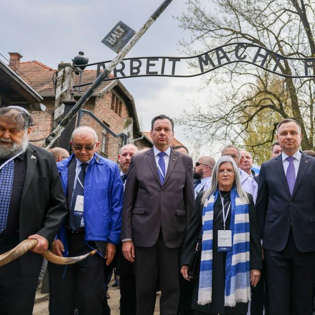 [VIDEO] Marsz Żywych z udziałem Prezydenta