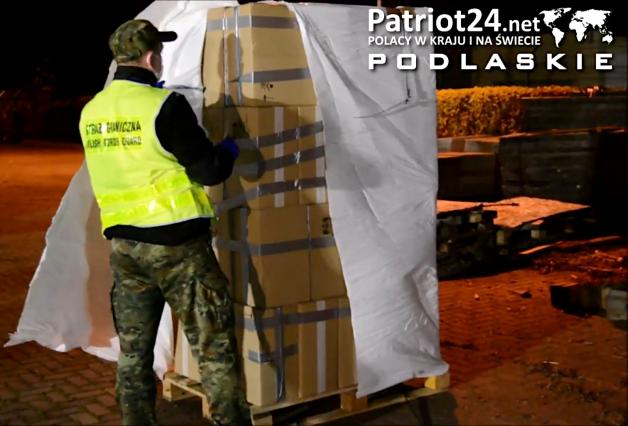 [VIDEO] Kontrabanda w TIRze