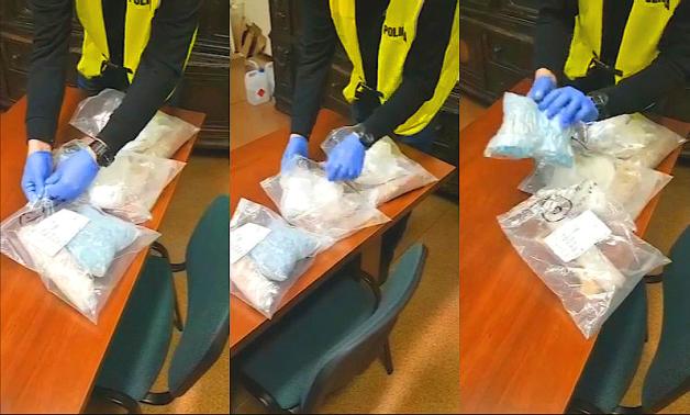 [VIDEO] Sosnowieccy policjanci przejęli 3 kg narkotyków