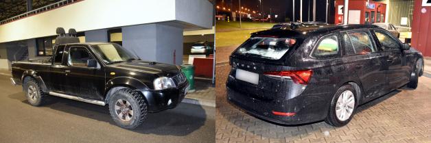 Norweski Nissan nie wyjechał, ukraińska skoda nie wjechała