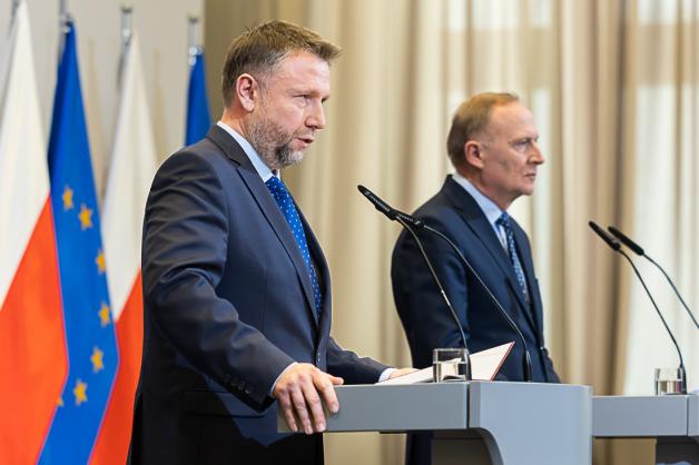 [VIDEO] Szef MSWiA podsumował działania Policji podczas protestu rolników w Warszawie