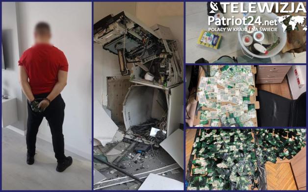 [VIDEO] Sprawcy włamań do bankomatów aresztowani