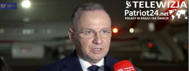 [VIDEO] Prezydent Trump złożył Polakom życzenia z okazji Święta Niepodległości