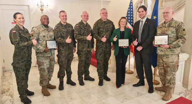 Delegacja Ośrodka Reprezentacyjnego WOT z wizytą w Chicago