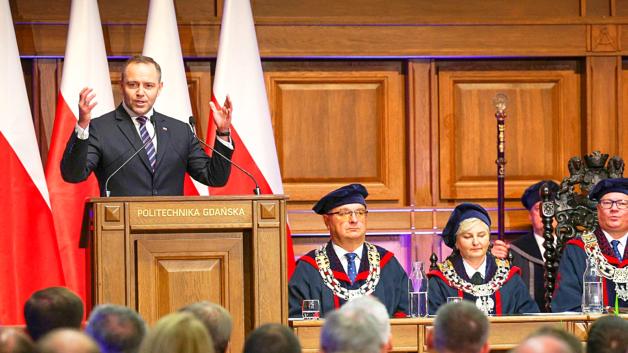 [VIDEO] Prezydent na nauguracji roku akademickiego na Politechnice Gdańskiej